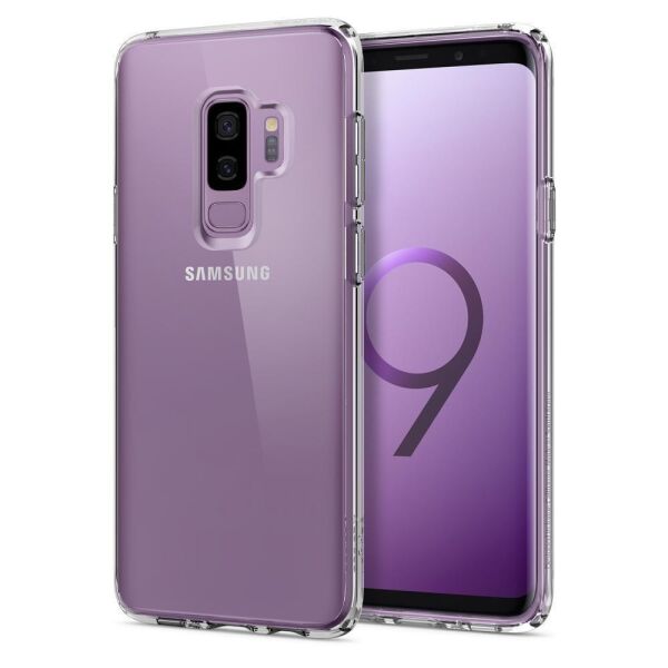 Spigen Galaxy S9 Plus ile Uyumlu Kılıf Ultra Hybrid Crystal Clear