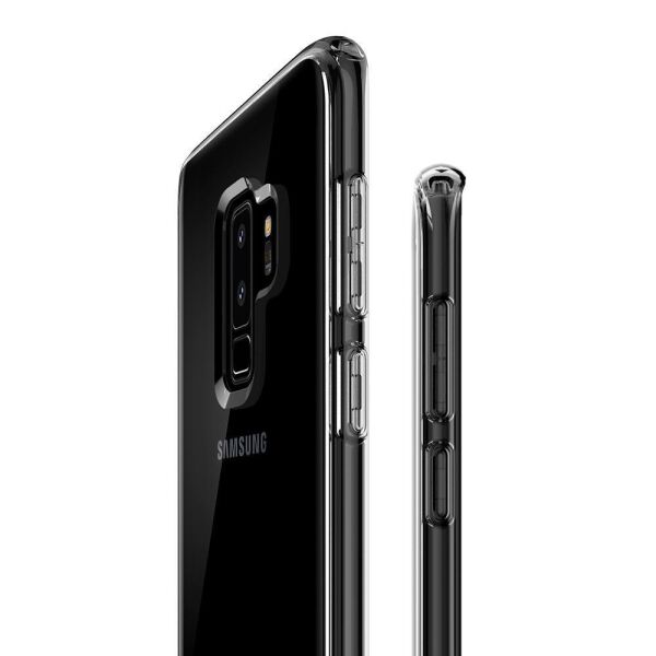 Spigen Galaxy S9 Plus ile Uyumlu Kılıf Ultra Hybrid Crystal Clear