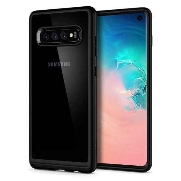 Spigen Galaxy S10 ile Uyumlu Kılıf Ultra Hybrid Matte Black