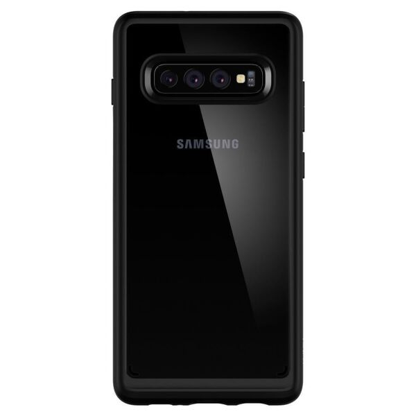 Spigen Galaxy S10 ile Uyumlu Kılıf Ultra Hybrid Matte Black