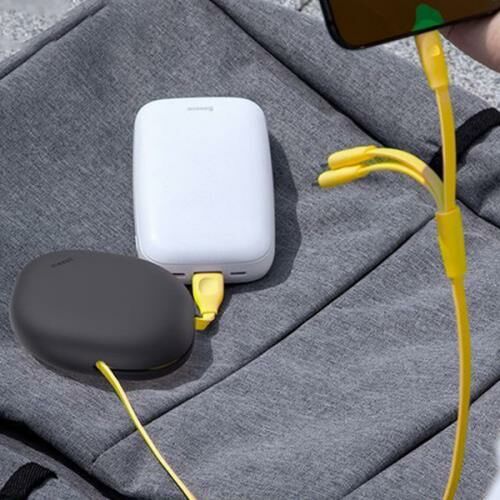 Baseus Lets Go Lightning iPhone 12-11, 11 Pro, SE 2020, XR, XS, 8-7 ile Uyumlu USB Kablo 1metre CALRN-GY