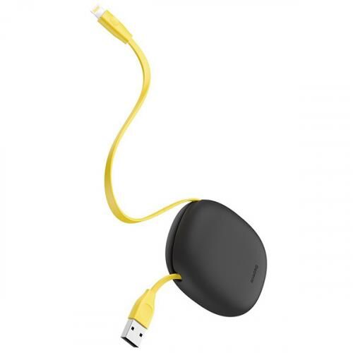 Baseus Lets Go Lightning iPhone 12-11, 11 Pro, SE 2020, XR, XS, 8-7 ile Uyumlu USB Kablo 1metre CALRN-GY