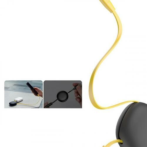 Baseus Lets Go Lightning iPhone 12-11, 11 Pro, SE 2020, XR, XS, 8-7 ile Uyumlu USB Kablo 1metre CALRN-GY