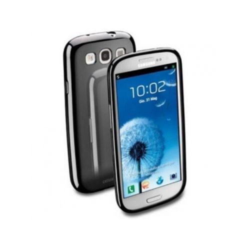 Cellular Line Galaxy S4 Mini ile Uyumlu Shocking Silikon Kılıf Siyah SHCKGALS4MINIBK