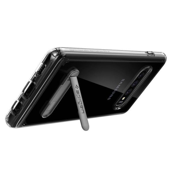 Spigen Galaxy S10 Plus ile Uyumlu Kılıf Ultra Hybrid S Crystal Clear