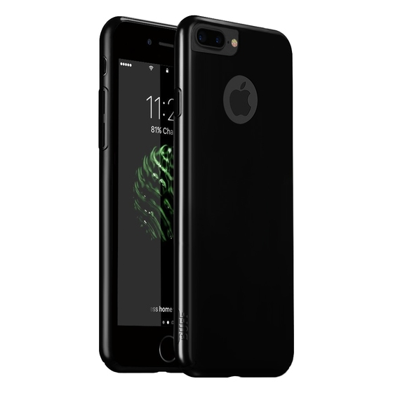 Buff iPhone 7 Plus ile Uyumlu Slim Fit Kılıf Jet Black