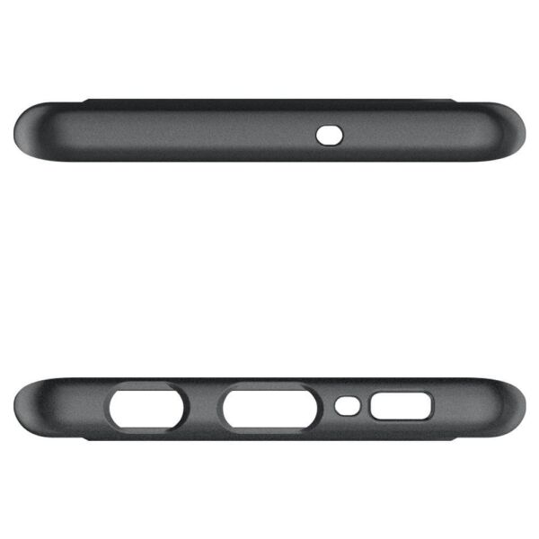 Spigen Galaxy S10 Plus ile Uyumlu Kılıf Thin Fit Graphite Gray