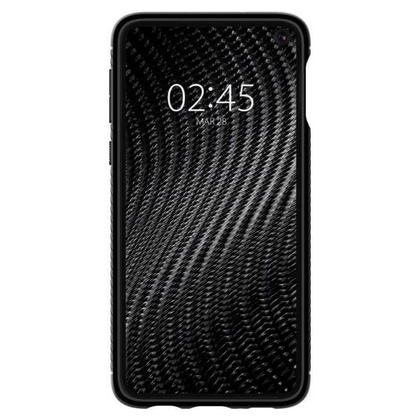 Spigen Galaxy S10e ile Uyumlu Kılıf Rugged Armor Matte Black