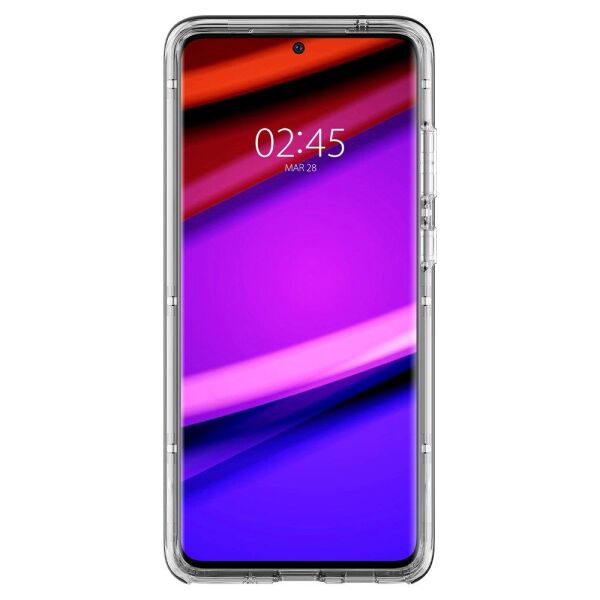 Spigen Galaxy S20 Ultra ile Uyumlu Kılıf Neo Hybrid Crystal Black