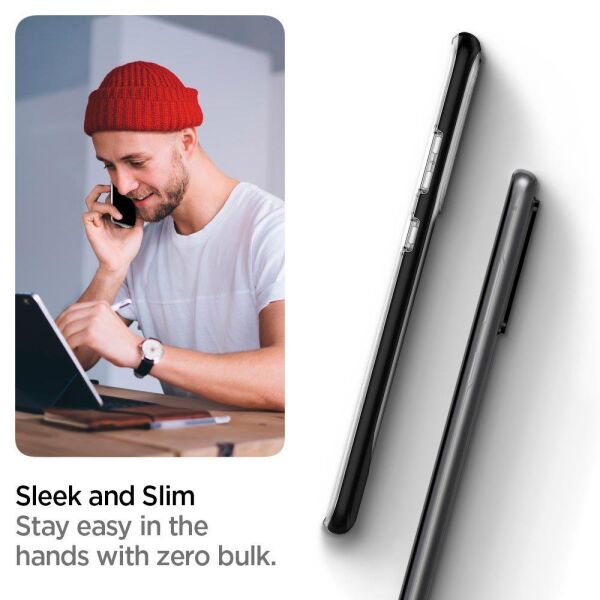 Spigen Galaxy S20 Ultra ile Uyumlu Kılıf Neo Hybrid Crystal Black