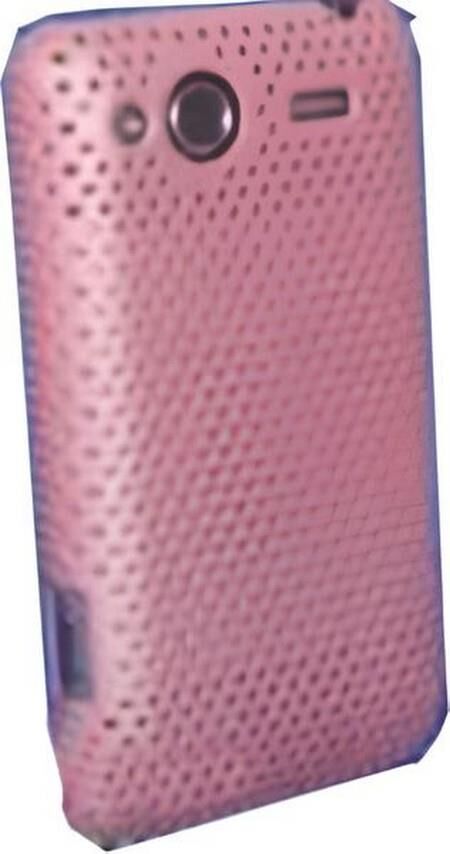 Desire S ile Uyumlu Delikli Sert Kauçuk Kılıf Pembe