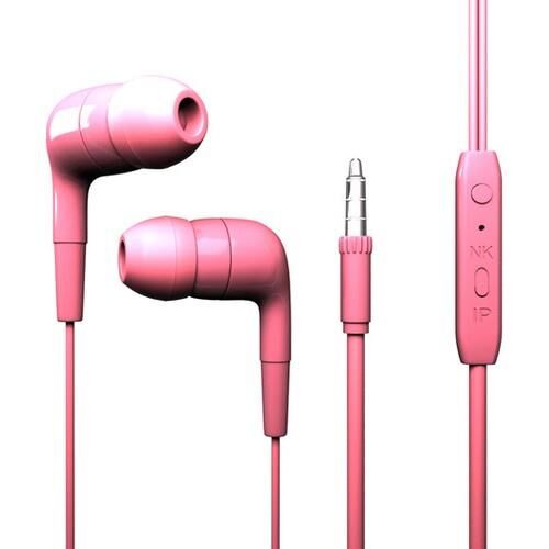 Dexim Mikrofonlu Kulakiçi Kulaklık Pembe