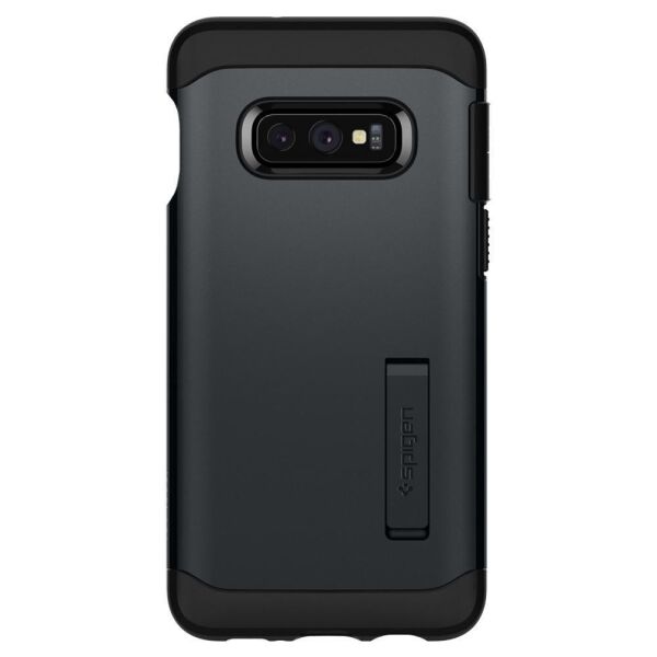 Spigen Galaxy S10e ile Uyumlu Kılıf Slim Armor Metal Slate