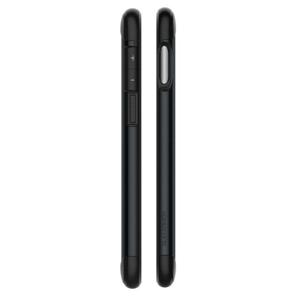 Spigen Galaxy S10e ile Uyumlu Kılıf Slim Armor Metal Slate