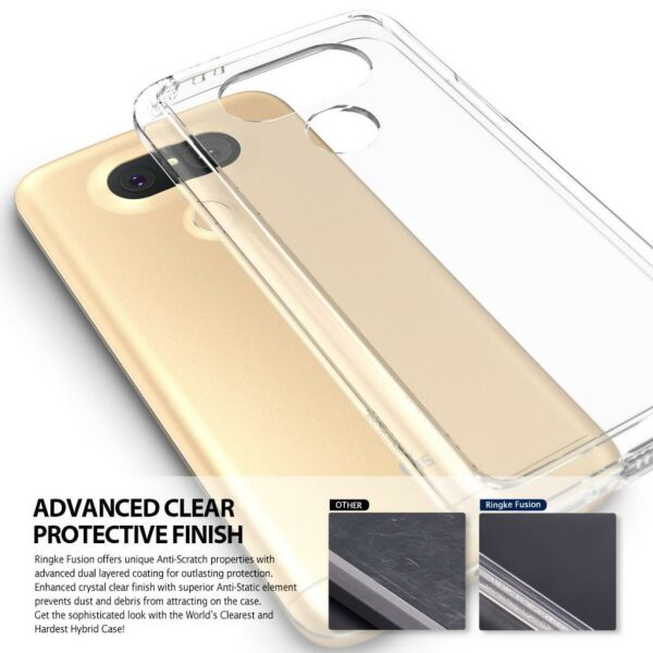 Ringke Fusion G5 ile Uyumlu Kılıf Rose Gold
