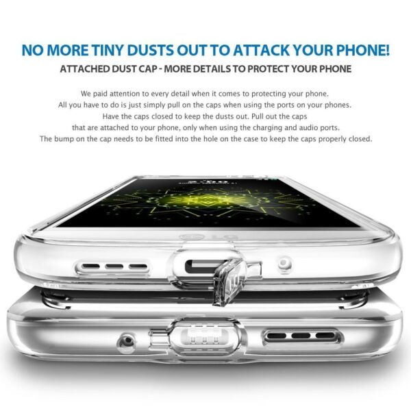 Ringke Fusion G5 ile Uyumlu Kılıf Rose Gold