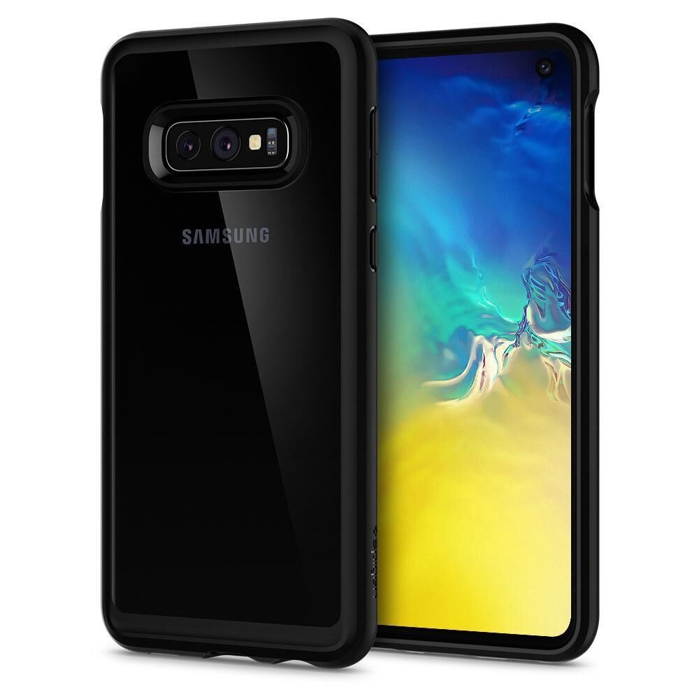 Spigen Galaxy S10E ile Uyumlu Kılıf Ultra Hybrid Black