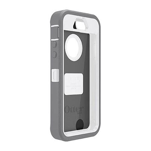 OtterBox Iphone SE/5/5S ile Uyumlu Defender Kılıf Gri-Beyaz