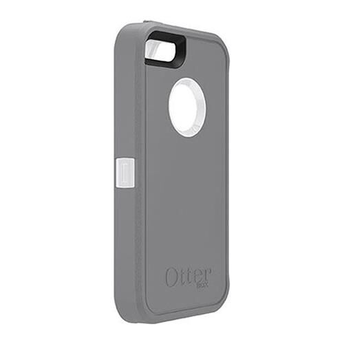 OtterBox Iphone SE/5/5S ile Uyumlu Defender Kılıf Gri-Beyaz