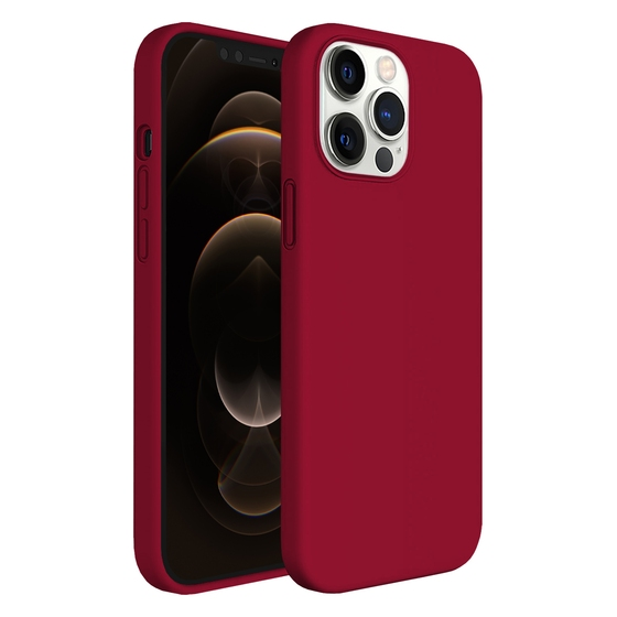 Buff iPhone 12 Pro Max ile Uyumlu Rubber S Kılıf Hibiscus