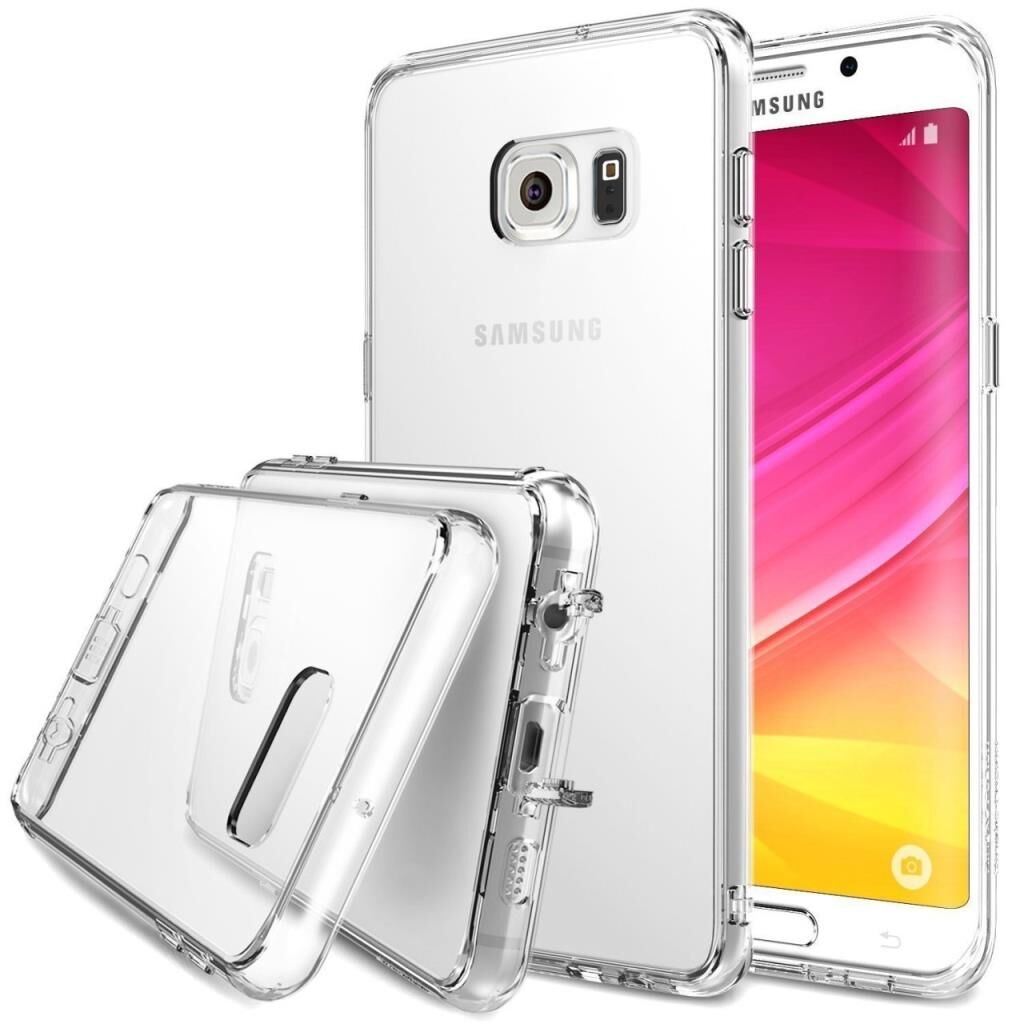 Ringke Fusion Galaxy S6 Edge Plus ile Uyumlu Kılıf Crystal Clear