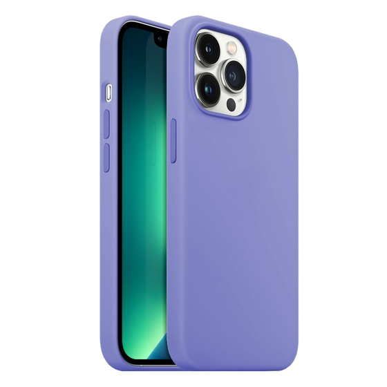 Buff iPhone 13 Pro Max ile Uyumlu Rubber S Kılıf Purple