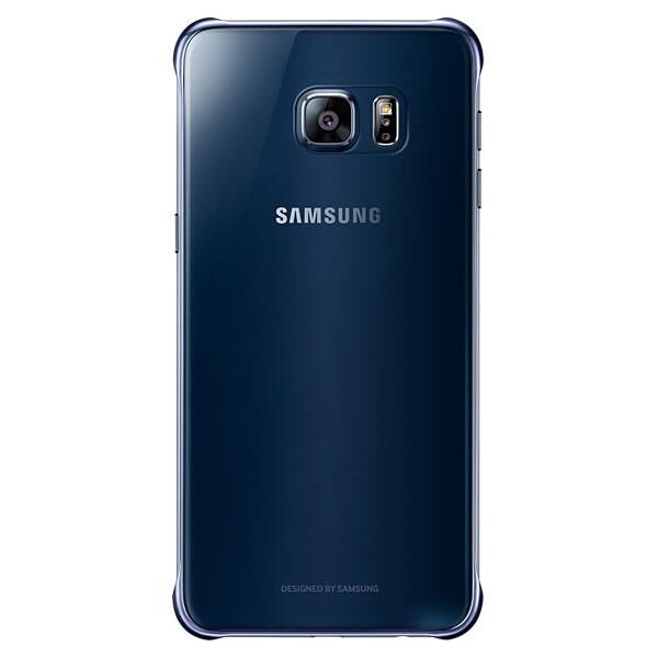 Galaxy S6 Edge Plus ile Uyumlu Clear Back Cover Koyu Lacivert EF-QG928CBEGWW