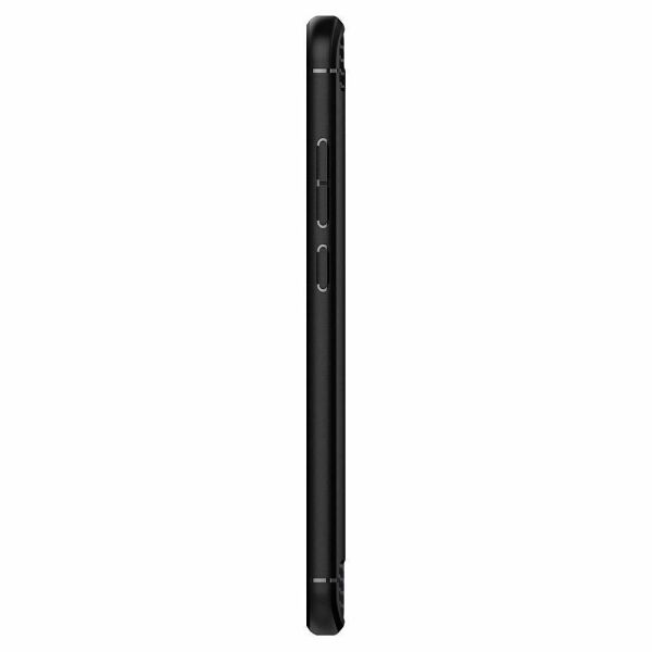 Spigen Redmi 8A ile Uyumlu Kılıf Rugged Armor Matte Black