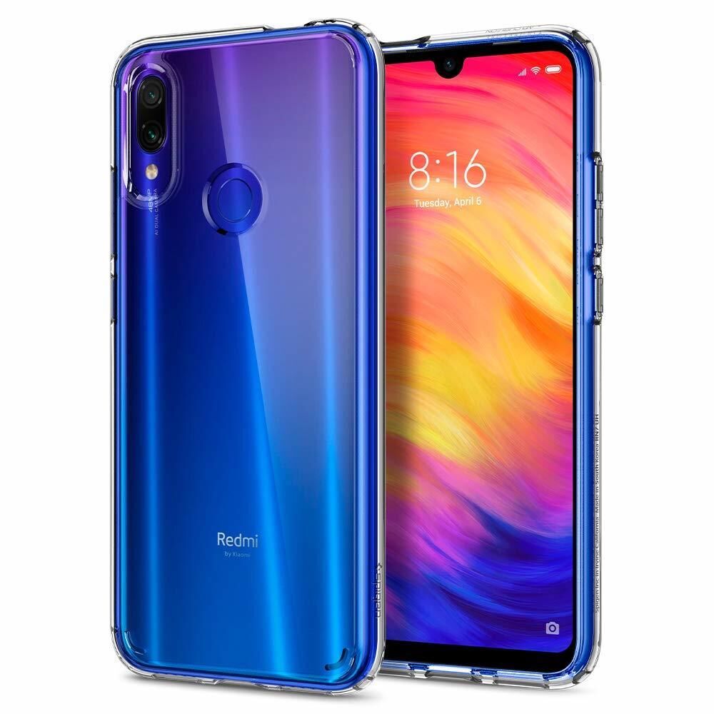 Spigen Redmi Note 7 Pro ile Uyumlu Kılıf Ultra Hybrid Crystal Clear