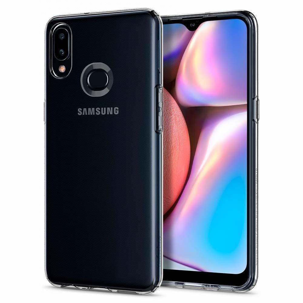 Spigen Galaxy A10s ile Uyumlu Kılıf Liquid Crystal Crystal Clear