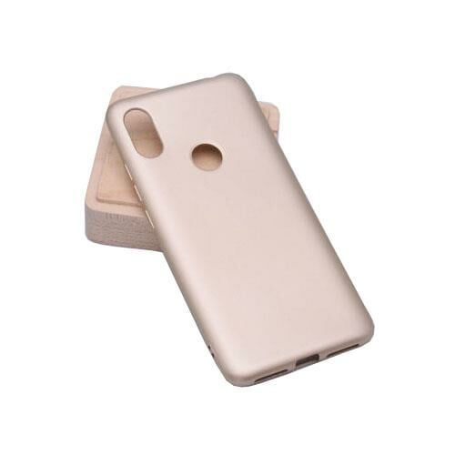 Zore Mi 6X ile Uyumlu Premier Silikon Kılıf Gold