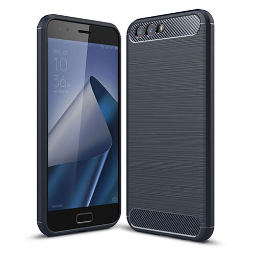 ZenFone 4 ile Uyumlu (ZE554KL) Room Silikon Kılıf-Lacivert