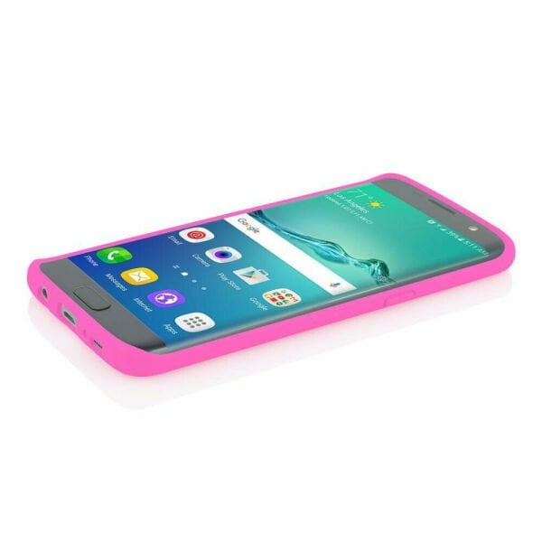 Incıpıo Galaxy S7 Edge ile Uyumlu Silikon Kılıf Pembe