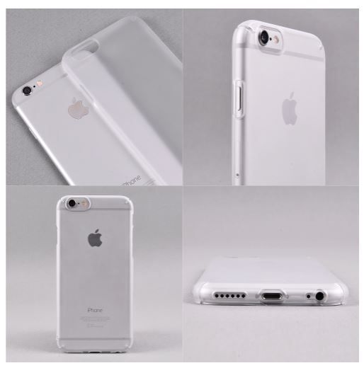 Ringke Slim Frost iPhone 6s Plus/ 6 Plus ile Uyumlu KIlıf Gray