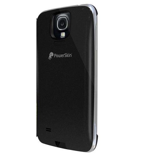 Galaxy S4 i9500 ile Uyumlu PowerSkin 1600 mAh Şarjlı Kılıf Siyah