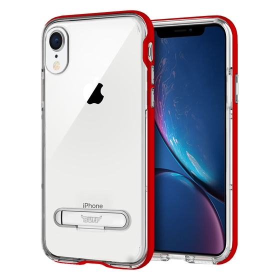 Buff iPhone XR ile Uyumlu Air Bumper Kılıf Red