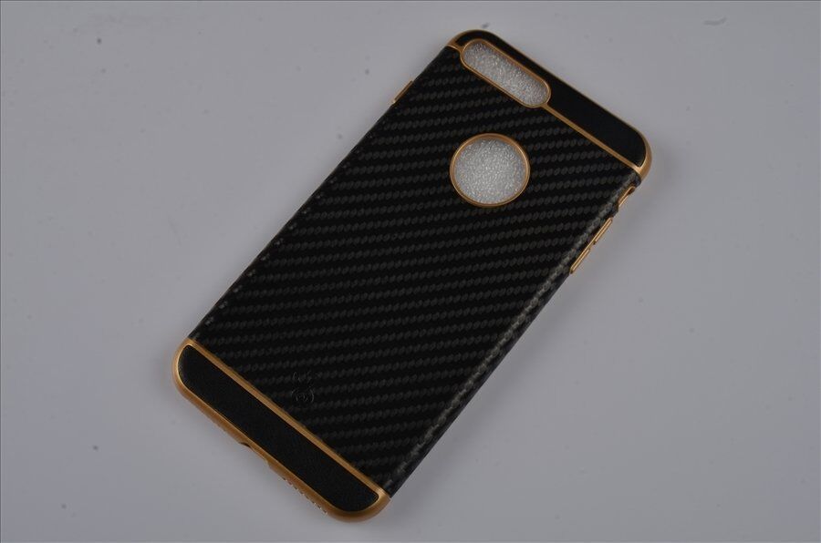 Jopus iPhone 7 Plus ile Uyumlu Silikon Arka Koruma Paneli Siyah SK-089
