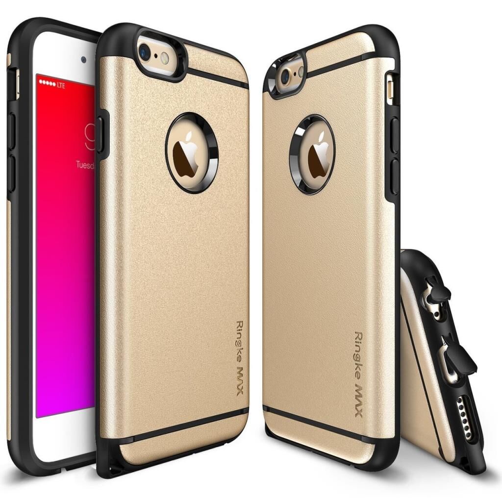 Ringke Max iPhone 6s/ 6 ile Uyumlu Kılıf Royal Gold