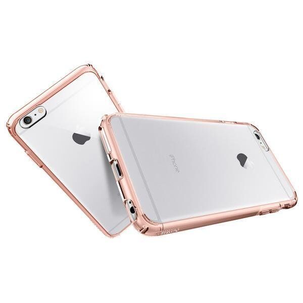 Spigen iPhone 6 Plus/6s Plus ile Uyumlu Kılıf Ultra Hybrid Rose Crystal