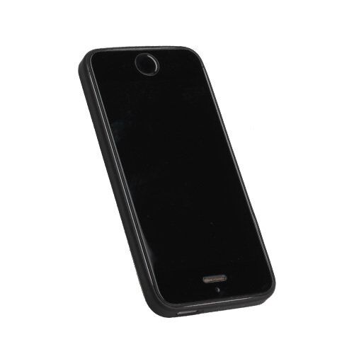 iPhone SE/5S/5 ile Uyumlu Kılıf Desenli Silikon Siyah