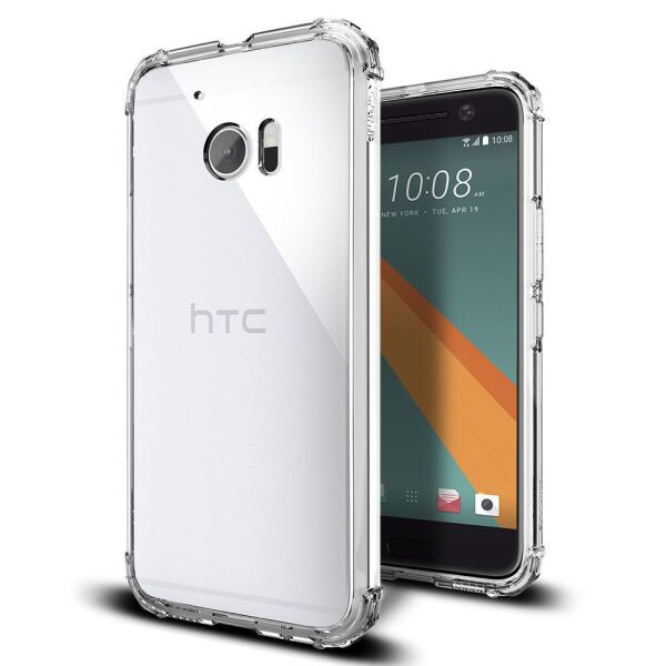 Spigen 10 ile Uyumlu Kılıf Crystal Shell Crystal Clear