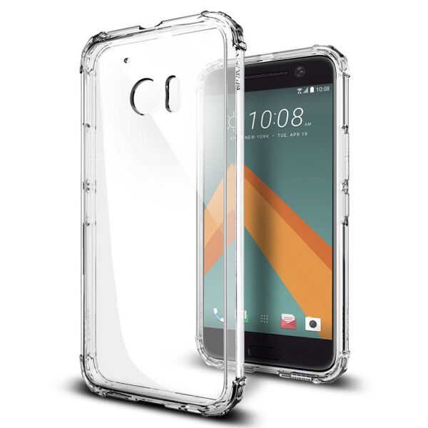Spigen 10 ile Uyumlu Kılıf Crystal Shell Crystal Clear