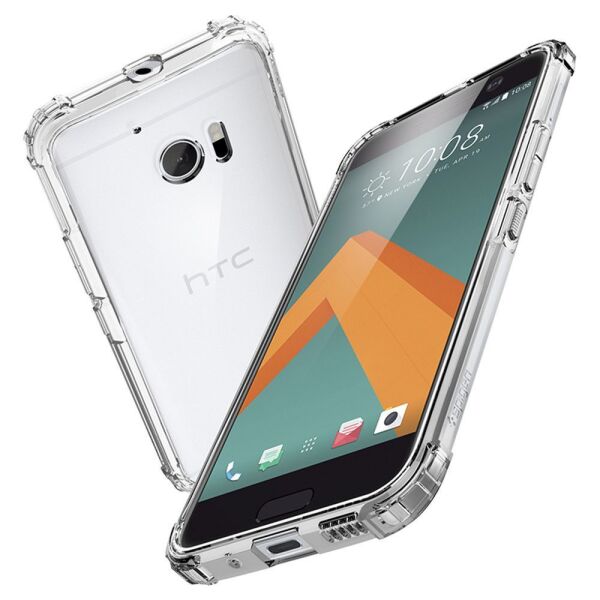 Spigen 10 ile Uyumlu Kılıf Crystal Shell Crystal Clear
