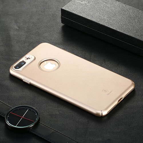Baseus Simpleds Case iPhone 7 Plus ile Uyumlu Kılıf Gold