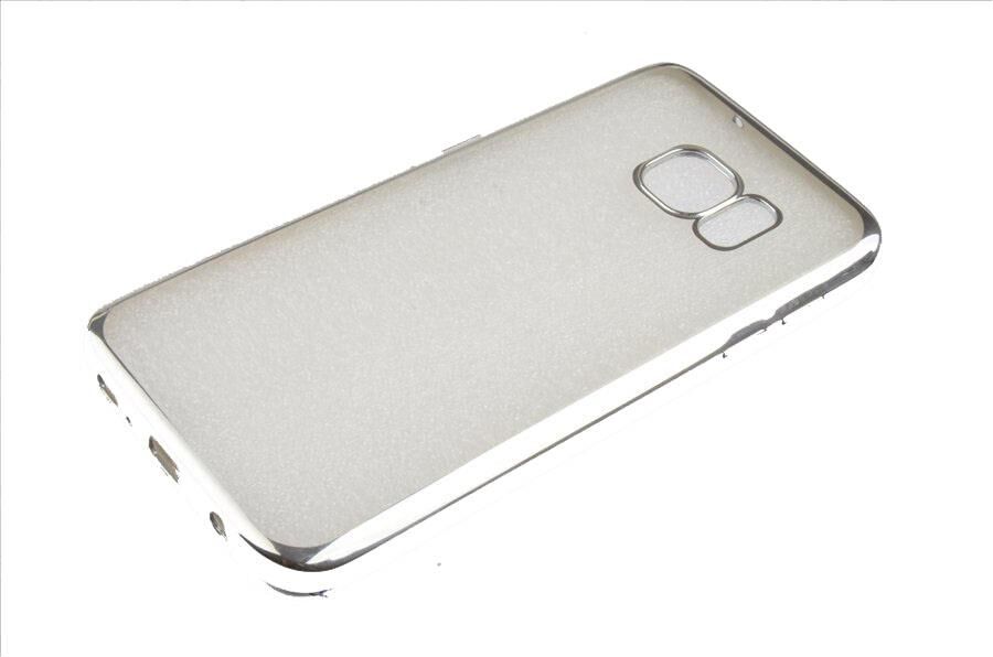 Jopus Galaxy S7 ile Uyumlu Silikon Arka Koruma Paneli Gri SK-043
