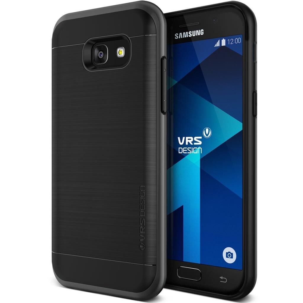 VRS Design Galaxy A5 2017 ile Uyumlu High Pro Shield Kılıf Steel Silver