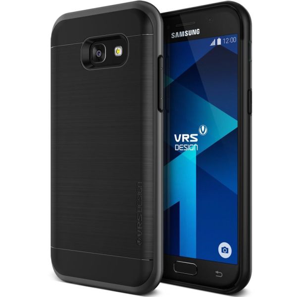 VRS Design Galaxy A5 2017 ile Uyumlu High Pro Shield Kılıf Steel Silver