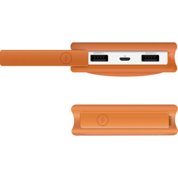 Adata LED -IP548000MAH Powerbank AD8000L-5V-CBL Turuncu