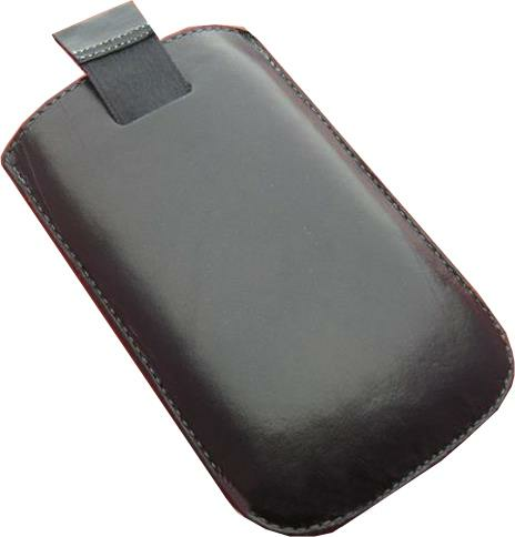 S8600 Wave 3 ile Uyumlu Deri Kılıf Çekmeli