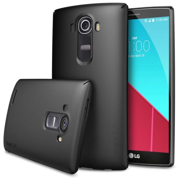 Ringke Slim G4 ile Uyumlu Kılıf SF Black 4 Tarafı Saran İnce Şık Tasarım